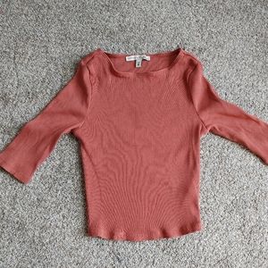 Express ribbed crop top